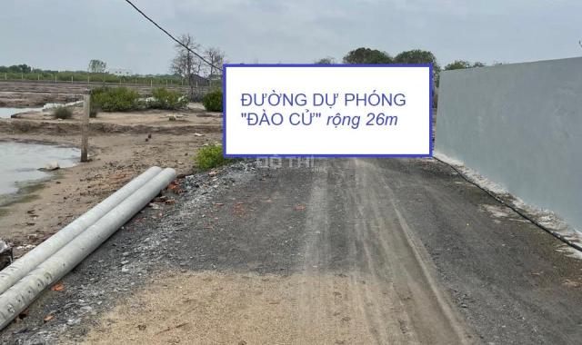 Đất sát biển Cần Giờ. MT dự phóng Đào Cử, xã Long Hòa. Hơn 7 triệu/m2.