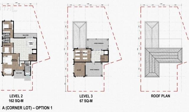 Bán biệt thự King Crown Thảo Điền diện tích 300m2 1 hầm + 3 tầng, hồ bơi, Giỏ hàng CĐT, CK 1%