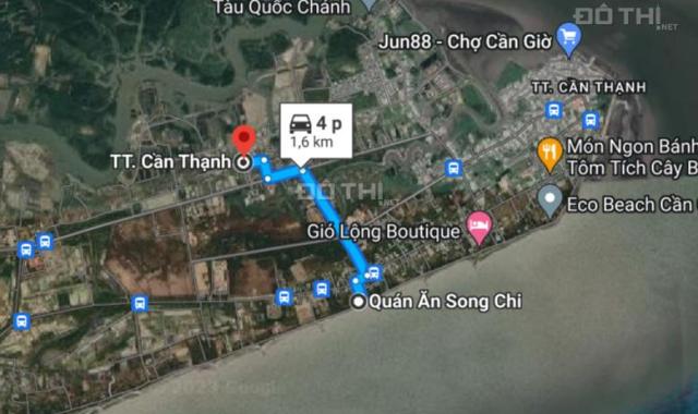 Đất thổ cư biển, đường Lương Văn Nho TT Cần Thạnh, Cần Giờ. 10m x 20m.