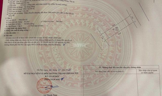 Cho thuê liền kề 2 mặt thoáng, đường 36m, kinh doanh ngày đêm, sầm uất bậc nhất HUD Sơn Tây.