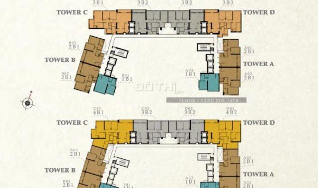 Bán căn hộ The Nassim tầng thấp với 3 phòng ngủ, full nội thất, view sông, 135m2