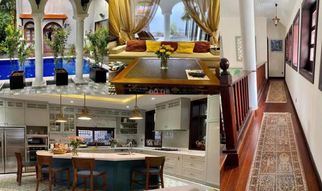 Cho thuê biệt thự compound Thảo Điền, tp Thủ Đức. Diện tích 744m2. Giá 150 tr/tháng. Lh 0903652452