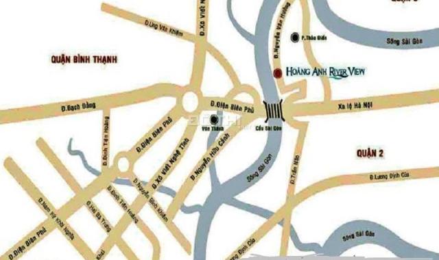 Cho thuê căn hộ Hoàng Anh Riverview, 178m2 diện tích, 4PN, view sông