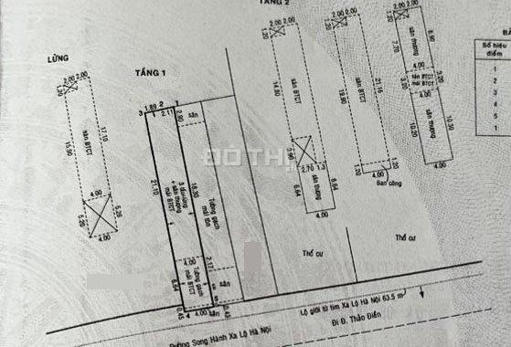 Bán nhà mặt tiền đường Võ Nguyên Giáp, Thảo Điền. Diện tích 113m2. Giá bán 45 tỷ. Lh 0903652452