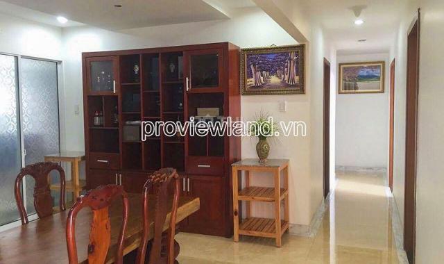 Cho thuê căn hộ view sông, dự án Hoàng Anh Riverview, 4PN, full nội thất