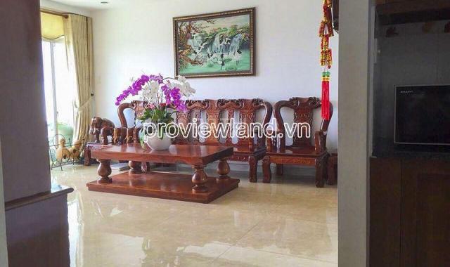 Cho thuê căn hộ view sông, dự án Hoàng Anh Riverview, 4PN, full nội thất