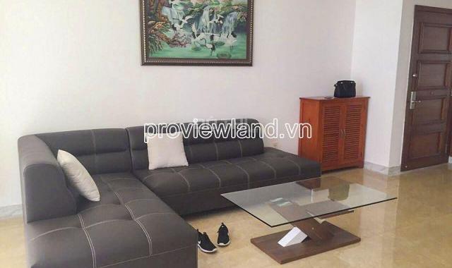 Cho thuê căn hộ view sông, dự án Hoàng Anh Riverview, 4PN, full nội thất
