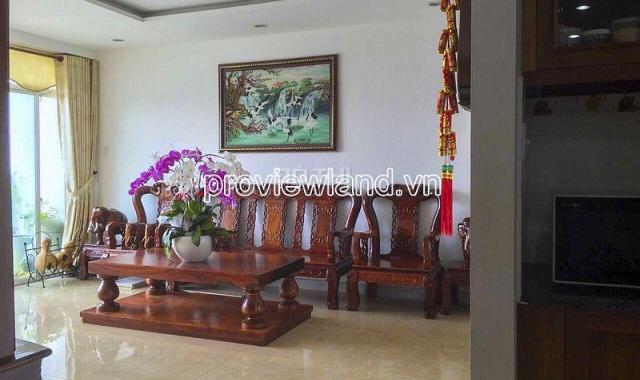 Cho thuê căn hộ view sông, dự án Hoàng Anh Riverview, 4PN, full nội thất