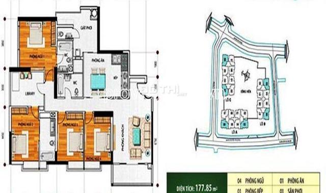 Cho thuê căn hộ view sông, dự án Hoàng Anh Riverview, 4PN, full nội thất