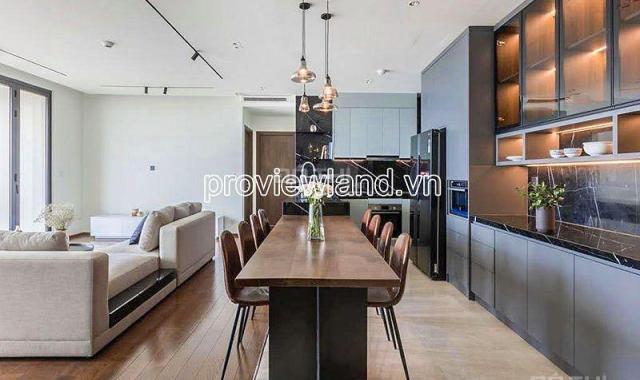 Cho thuê căn hộ D'Edge Thảo Điền view sông, 3PN rộng, 143.7m2, full nội thất