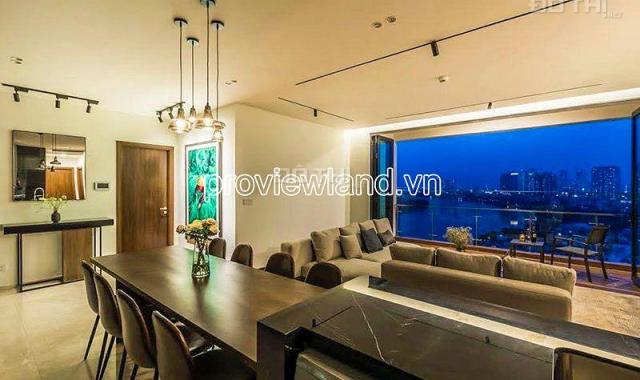 Cho thuê căn hộ D'Edge Thảo Điền view sông, 3PN rộng, 143.7m2, full nội thất