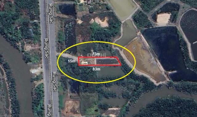 Đất mặt tiền đường Rừng Sác, xã Bình Khánh Cần Giờ. Nhỉnh 12 triệu/m2.