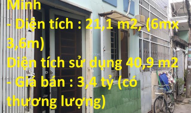 Bán nhà riêng tại Đường 100 Bình Thới, Phường 14, Quận 11, Hồ Chí Minh diện tích 21m2