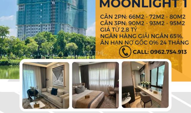 Mở bán căn hộ chung cư cao cấp Moonlight 1 tầng 12A với giá chỉ từ 3,4 tỷ đồng