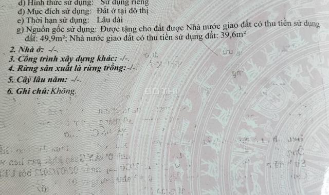 Bán nền hẻm 192-194 đường Nguyễn Thông , Lộ giới 5m xe ô tô ra vào thoải mái