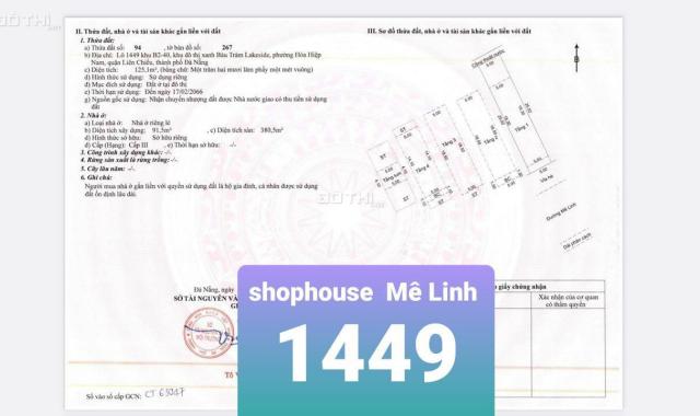 BÁN NHANH SHOPHOUSE LAKESIDE PALACE-125M2, 4 TẦNG, 7 PN, GIÁ SẬP HẦM