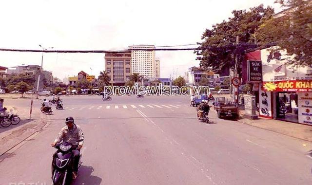 Bán lô đất Quận Bình Thạnh, mt Nguyễn Gia Trí, 611m2 đất sổ hồng, XD cao tầng