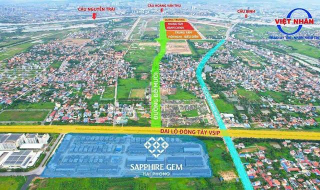 Bán liền kề 110m2 view Công Viên Sapphire Gem - Ngay Trung tâm Hành chính mới Hải Phòng