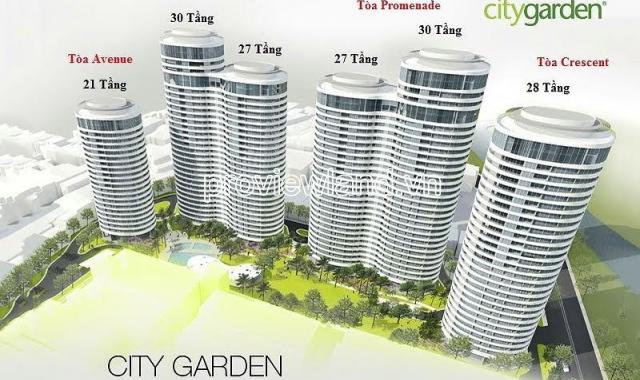 Một số căn hộ bán tại City Garden Bình Thạnh giá tốt cập nhật mới, căn 75m2, view Quận 1, 5.8 tỷ