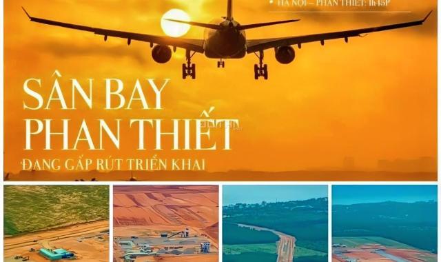 Bán 4,7 sào đất Hòa Thắngmặt tiền đường,  sát đường đi sân bay 90m, chỉ 450 triệu