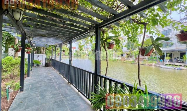 Cho thuê biệt thự song lập Vinhomes Riverside Long Biên, full, hiện đại, view sông