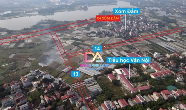 Bán đất đấu giá tại xóm Đầm Vân Nội, Đông Anh, Hà Nội diện tích 85m2 giá 50 Triệu/m2