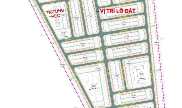 Chính chủ cần chuyển nhượng Lô đất 100m2, trục đường D8, vị trí trung tâm, đối diện chợ.