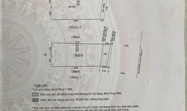 Bán đất nền tiện XD Vp MT đường Bạch Đằng, p.2, Tân Bình. Dt 155.3m2. Giá 47 tỷ. Lh 0903652452