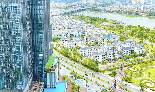 Bán Biệt thự Vinhomes Central Park Bình Thạnh 1 hầm 3 tầng với 635m2, view đẹp