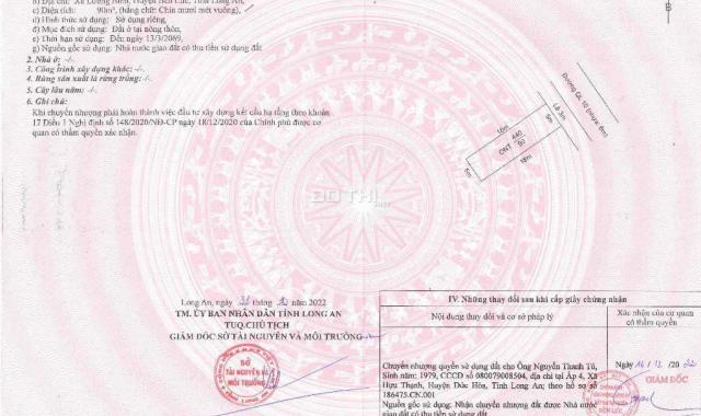 CHÍNH CHỦ CẦN BÁN NỀN NHÀ PHỐ 100M2 GIÁ CÔNG KHAI 1TỶ4