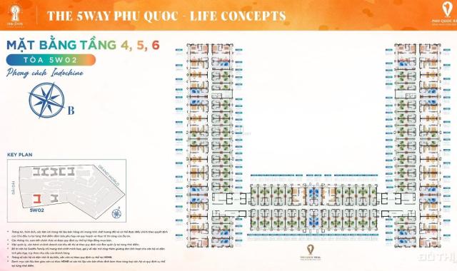 Bán căn hộ The 5Way Phú Quốc, thanh toán 10% (160 triệu) ,còn lại 4,5 năm thanh toán. Hà 0908245283