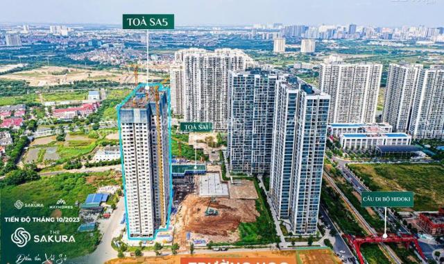 CẦN BÁN CĂN 3PN 75M2 SAKURA VINHOMES SMART CITY 3,7 TỶ  RẺ NHẤT