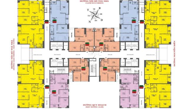 Cho thuê căn hộ chung cư tại Dự án Housinco Premium, Thanh Trì, Hà Nội. 2 ngủ  62m2 giá 8 Triệu