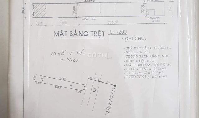 Bán nhà trệt mặt tiền Trần Hưng Đạo (gần ngã 3 Lý Tự Trọng ) . Giá chỉ 11 tỷ