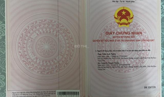 Cần Bán Lô Đất Ở Đô Thị Huyện Long Điền, Bà Rịa – Vũng Tàu