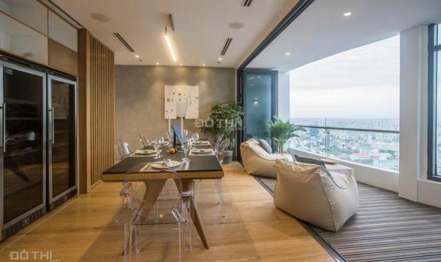 Bán Penthouse City Garden 3PN 250m2, tầng 20 và 21, hai tầng thông nhau, view thành phố, 38.25 t