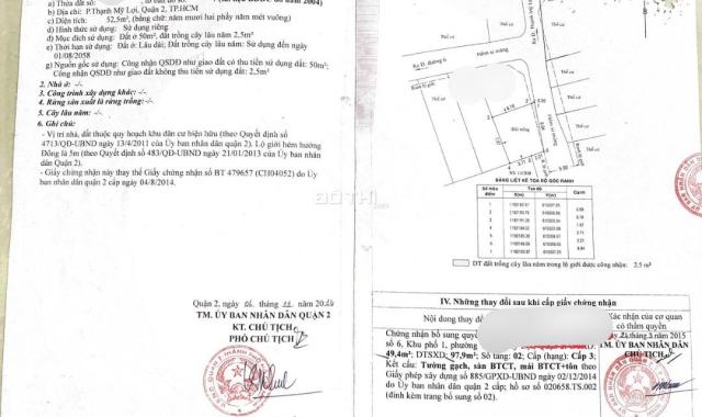 Bán nhà hẻm xe hơi  đường Nguyễn Thị Định    P Thạnh Mỹ Lợi, Quận 2 .  Dt  168 m2 giá 12,5 tỷ