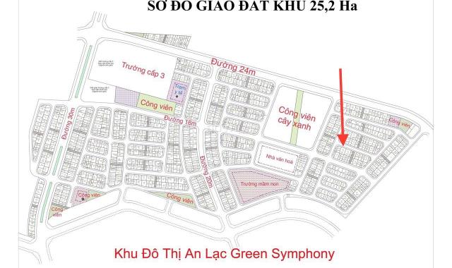 Bán nhanh lô đất hướng Nam vị trị đẹp , vuông vắn diện tích lớn 150m2 , giá chỉ 8xtr/m2