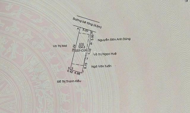 Bán đất tại Đường Nguyễn Văn Lộng, Phường Chánh Mỹ, Thủ Dầu Một, Bình Dương diện tích 106m2 giá 2.2
