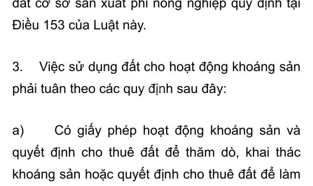 Bán đất làm khai thác khoáng sản 37.000m2 đường nhựa xã Diên Lâm, Diên Khánh giá rẻ LH 0788.558.552