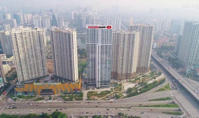 (Hàng VIP) Bán 3PN 2WC DT 122m2 rộng nhất Vinhomes D'Capitale Trần Duy Hưng, ban công ĐN, có sổ đỏ