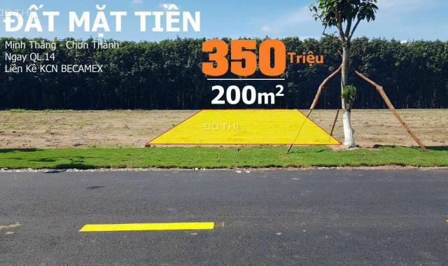 Bán đất tại Đường Quốc lộ 14, Xã Minh Thắng, Chơn Thành, Bình Phước diện tích 200m2 giá 350 Triệu