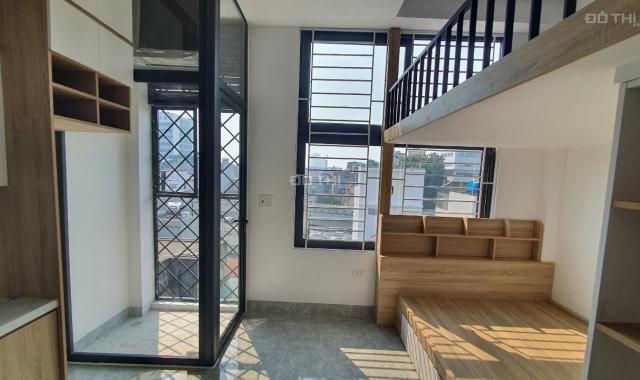 Bán tòa căn hộ cho thuê phố Khương Thượng, DT 60m2x7 tầng thang máy, mặt ngõ thông giá 13,8 tỷ