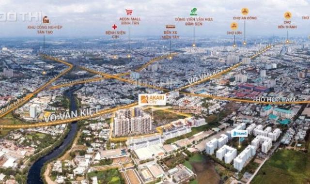 Bán căn hộ Akari bình tân chỉ thanh toán 600tr hỗ trợ vay 75% ân hạn gốc 2 năm