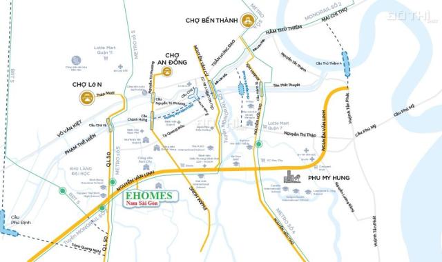 Bán căn hộ EhomeS Nam Sài Gòn, Bình Chánh, Hồ Chí Minh diện tích 40m2 giá 680 Tr