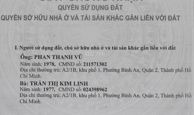 Bán nhà 2 mặt tiền đất 62,2m2 giá 4 tỷ đang cho thuê 9 triệu đ/th