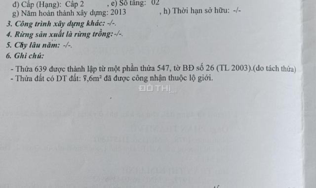 Bán nhà 2 mặt tiền đất 62,2m2 giá 4 tỷ đang cho thuê 9 triệu đ/th