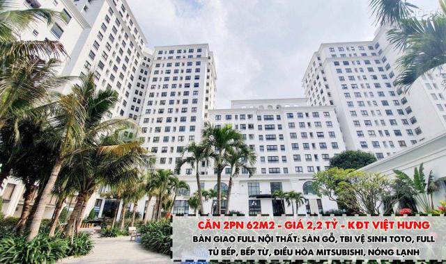 Bán căn hộ 2PN 73m2 tại Eco City Việt Hưng - Cạnh VincomPlaza - nhà đẹp có sổ ở ngay