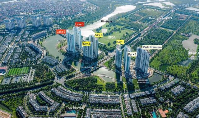 ( Giá tốt) Bán căn hộ 58m2 gồm 2 ngủ , Tòa Grand Park , chung cư Aqua Bay Ecopark - Giá chỉ 1,8 tỷ