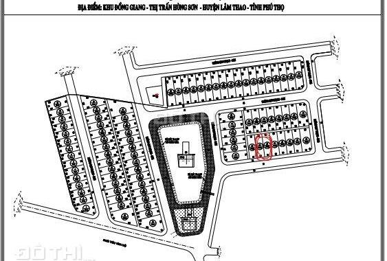 Cần bán hai ô đất liền kề khu Đồng Giang. Tổng Diện tích : 224,40m2 ( 12m x18,7m ) 100% thổ cư